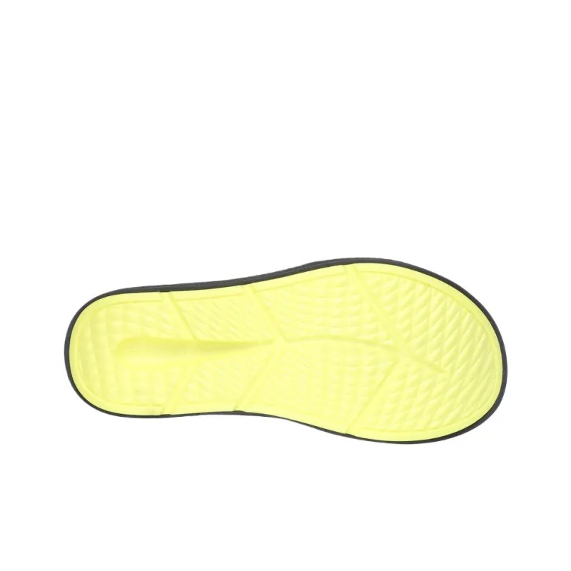 Skechers GO RECOVER Slide Slippers Men's Gray Yellow-4