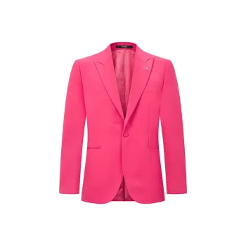 RARE Business Suits Men Rose Red
