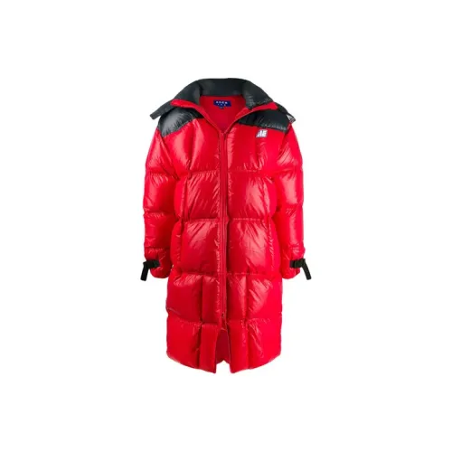 concealed hood zip-detail puffer jacket