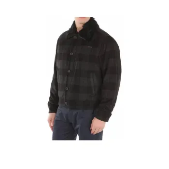 PRADA Jackets Men Gray
