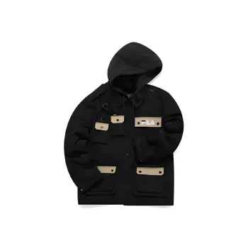 FILA FUSION Puffer Jackets Men Black