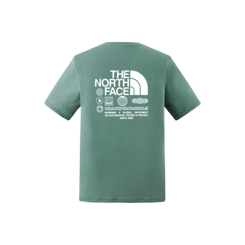 THE NORTH FACE City Outdoor Collection T Shirt Unisex Green-0