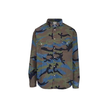 Vetements Denim Jackets Men Multicolor