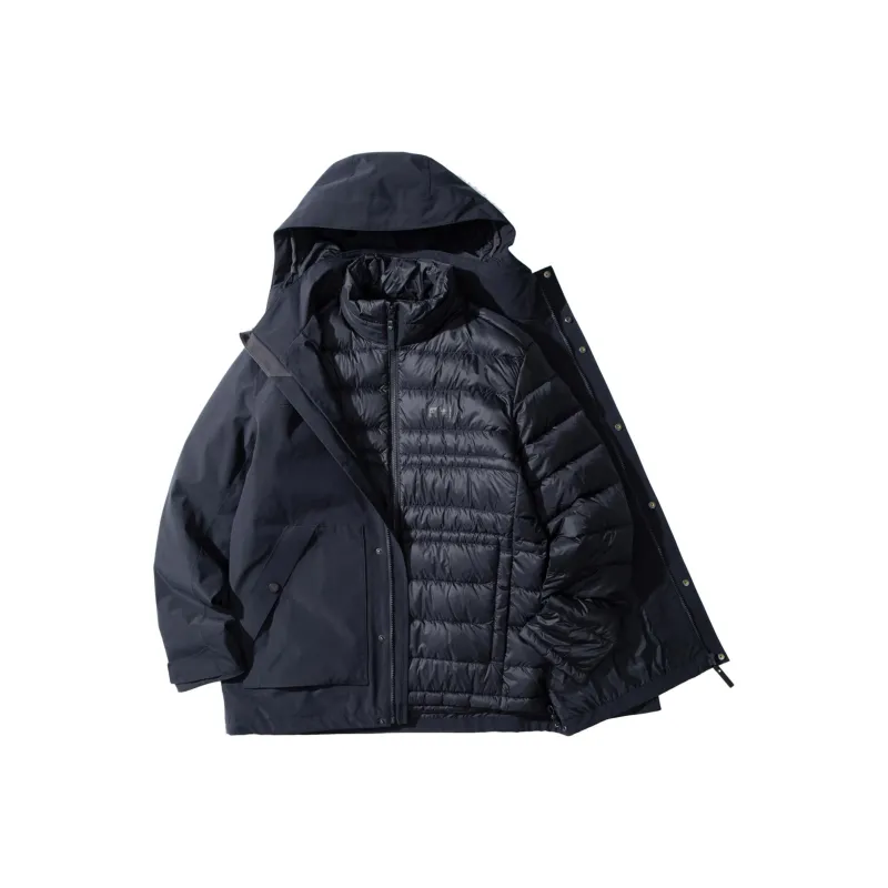 Jack Wolfskin Waterproof And Windproof Windbreaker Jacket Men's-21
