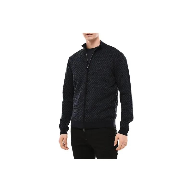 EMPORIO ARMANI Jackets Coats Men's Marine Blue-0