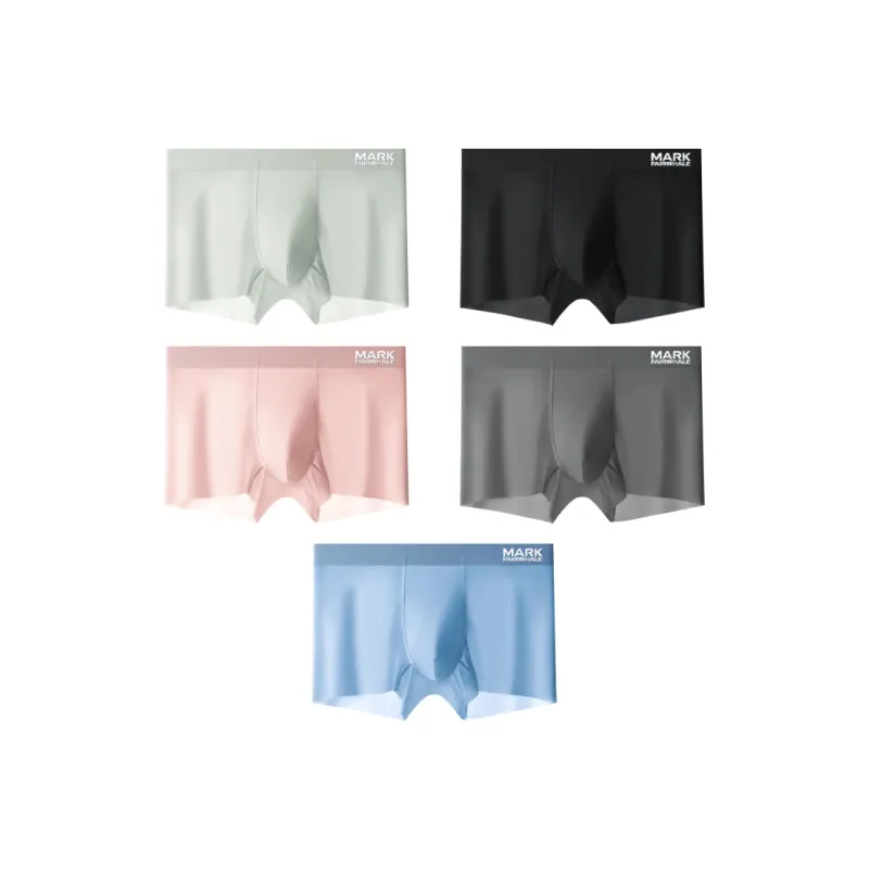 FAIRWHALE Boxer Shorts Men's 5 Pack-4