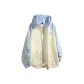 Apricot & Light Blue[Fleece-Lined]
