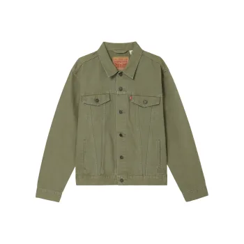 Levis Jackets Men Olive Green