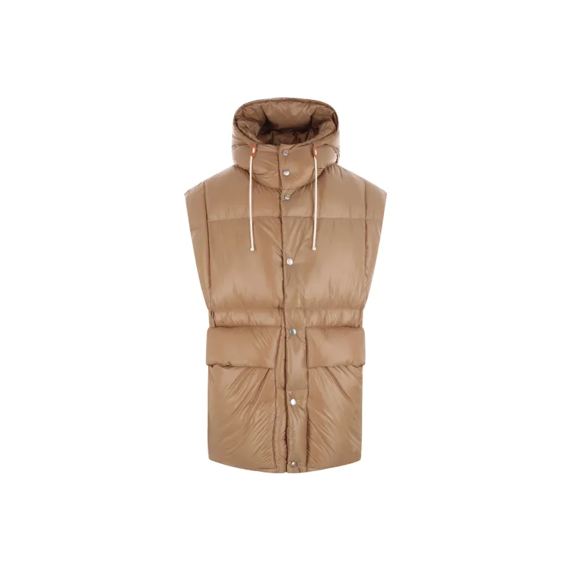 JIL SANDER Quilted Padded Gilet-0