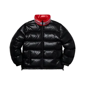 Supreme Shiny Reversible Puffy Jacket