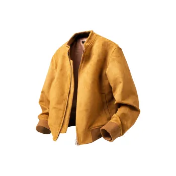 ASEDE Jackets Men Ginger Yellow