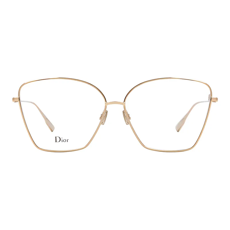 DIOR Metal Irregular Shape Eyeglass Frames Unisex-1