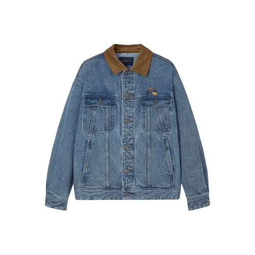 Teenie Weenie Men Denim Series Denim Jacket Spring Unisex Couple's