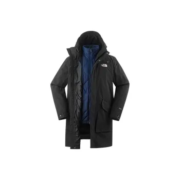 THE NORTH FACE City Outdoor Collection Waterproof And Windproof To Keep Warm Windbreaker Jacket Men's Black