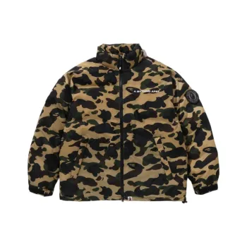 A BATHING APE 1st Camo Reversible Down Jacket