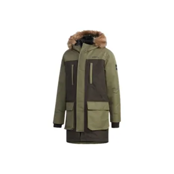 Adidas Neo Down Jackets Men Khaki Brown