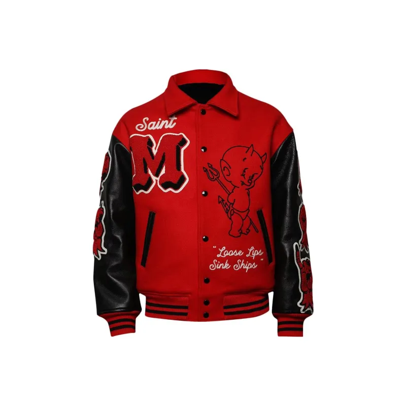 SAINT Mxxxxxx Jackets Men Red-0