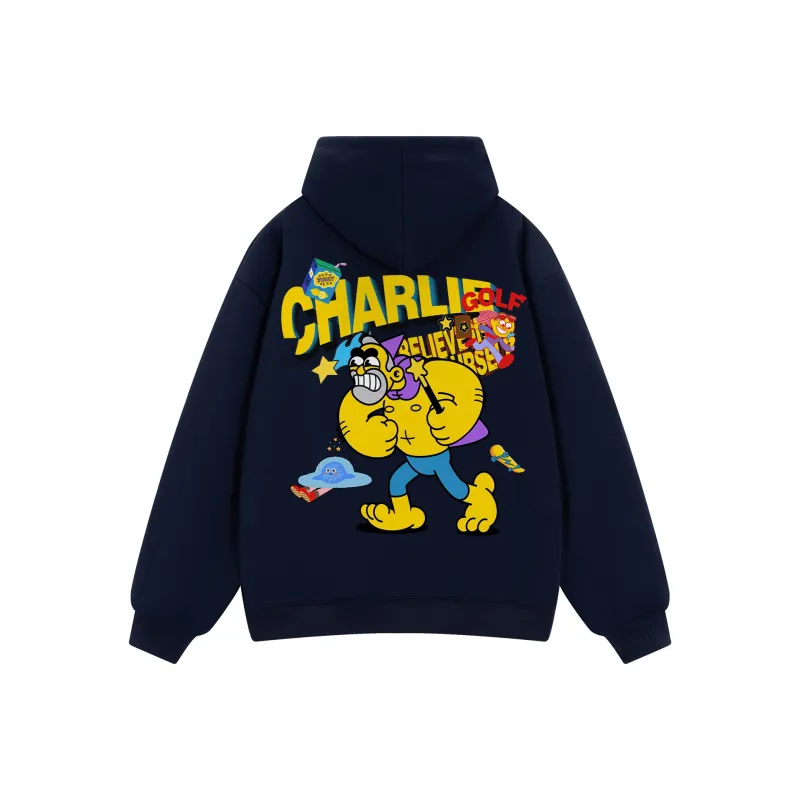 CHARLIE GOLF Sweatshirt Unisex Black-3