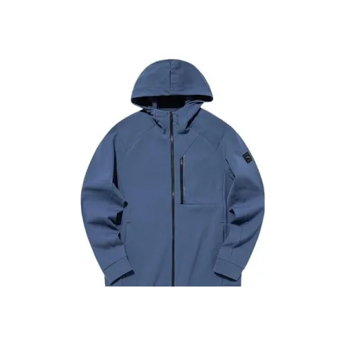Anta Variety Training Collection Jacket Men's Riverbank Blue