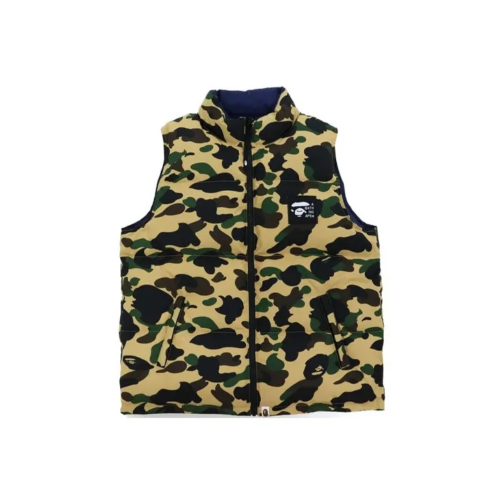 A BATHING APE 1st Camo Reversible Down Vest FW21-0