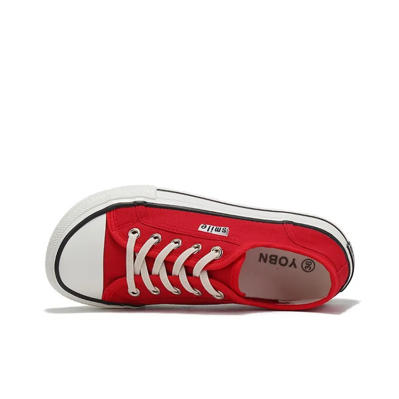 Yobn Breathable And Lightweight Low Top Canvas Shoes Women's-4