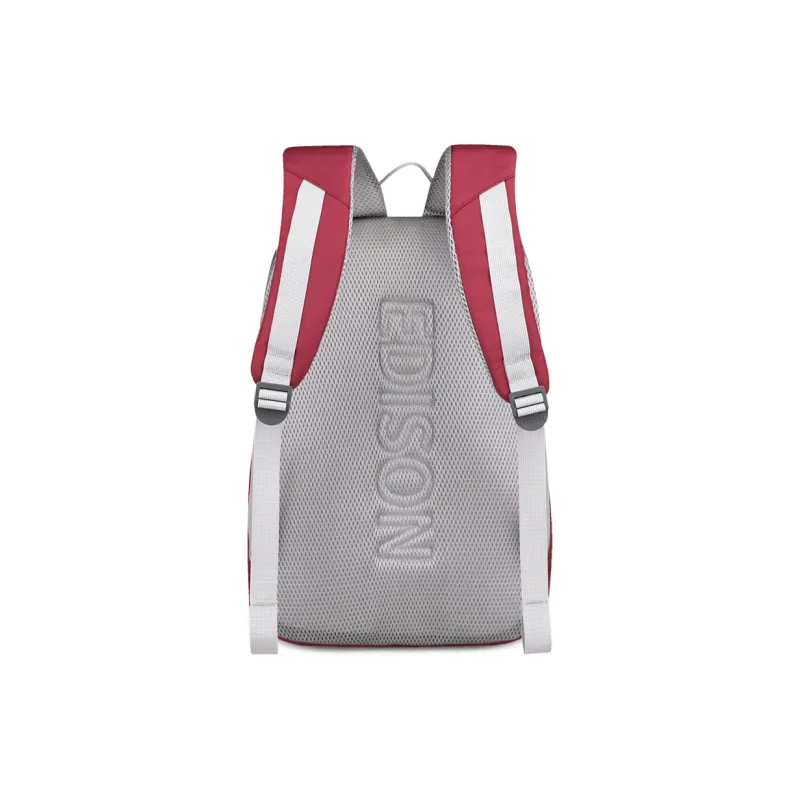 EDISON School Travel Nylon Backpack Unisex Multicolor-14
