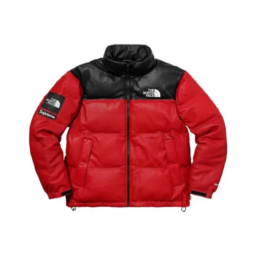 Supreme The North Face Leather Nuptse Jacket