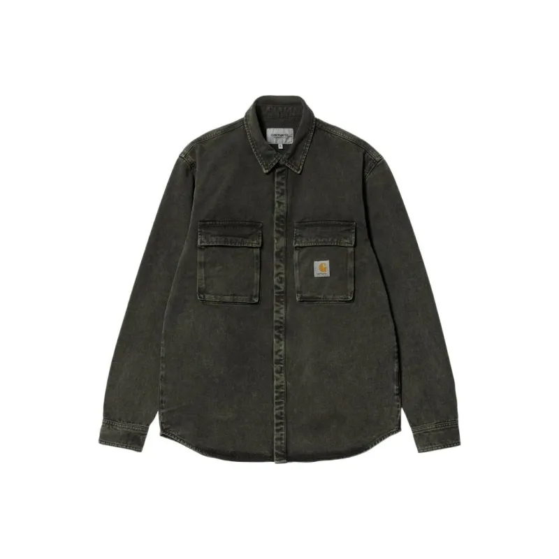 Carhartt WIP Denim Jackets Men Green-0