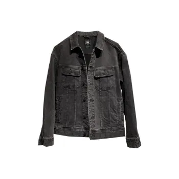 Lee Denim Jackets Men Black