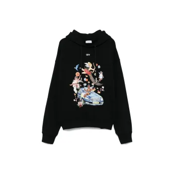 OFF WHITE Fresco Car Skate Hoodie