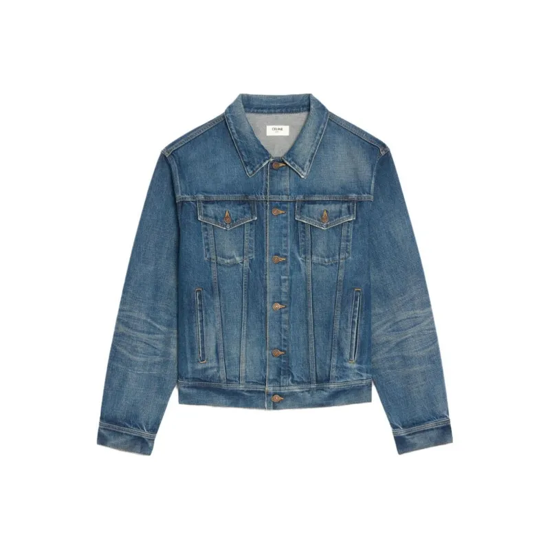 CELINE SS23 Denim Jacket Men's Blue-0