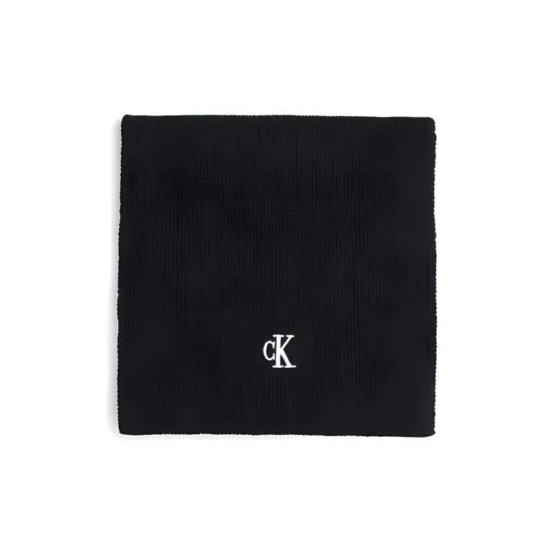 Calvin Klein Logo embroidered Scarf-0