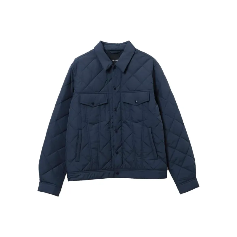 Beams Jackets Men Marine Blue-0