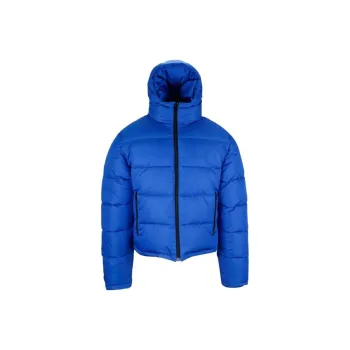 Balenciaga Down Jacket Winter Unisex Blue