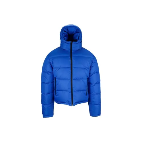 Balenciaga Down Jacket Winter Unisex Blue