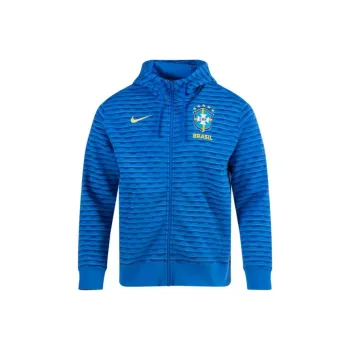 Nike Brazil Club Fleece Men's Nike Soccer Full Zip Hoodie