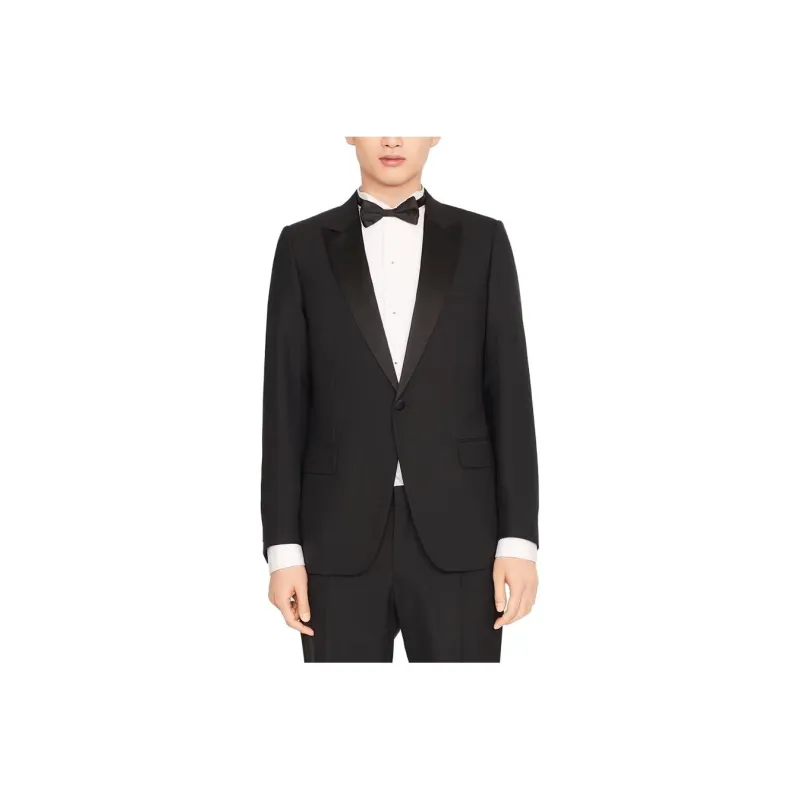 DIOR Business Suits Coats Men's Black-0
