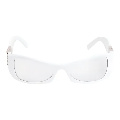 givenchy sneaker Acetate Irregular Shape Sunglasses Women's White