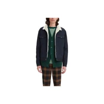 Levis Jackets Men Navy Blue