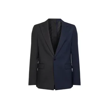 KARL LAGERFELD / Karl Lagerfeld Jeans X Cara Delevingne Bi colour Blazer
