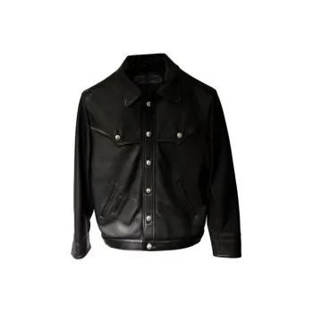 Chrome Hearts Leather Hunting Jacket