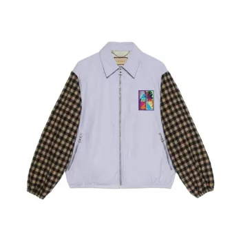 GUCCI SS23 Jackets Coats Men's Light Blue