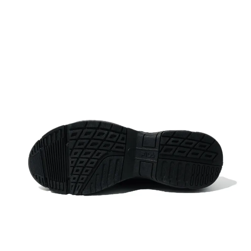FILA REPLICA Anti Slip Wear Resistant Low Top Casual Shoes Unisex Black-6