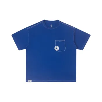 Converse T Shirts Men Blue