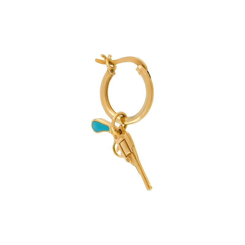 True Rocks Small Pistol Hoop Earring-0