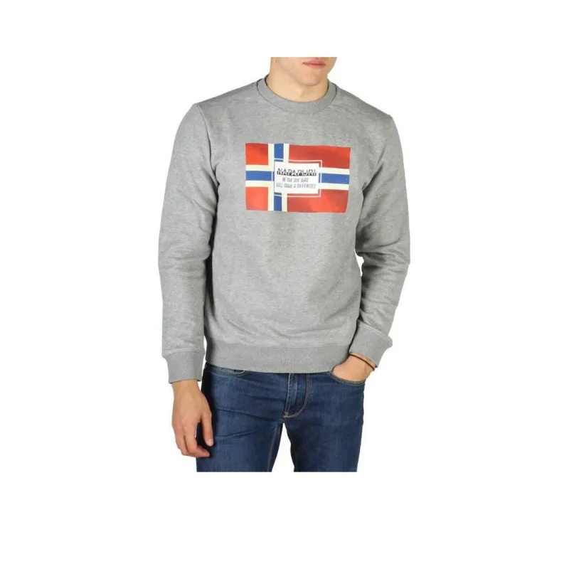Napapijri Sweatshirt Men's Gray-0