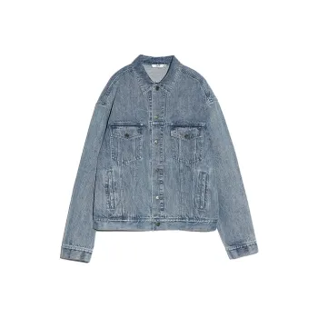 IEW.H Denim Jacket Men's Denim Blue