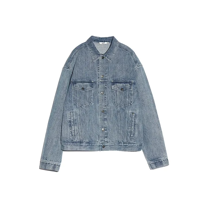 IEW.H Denim Jacket Men's Denim Blue-0