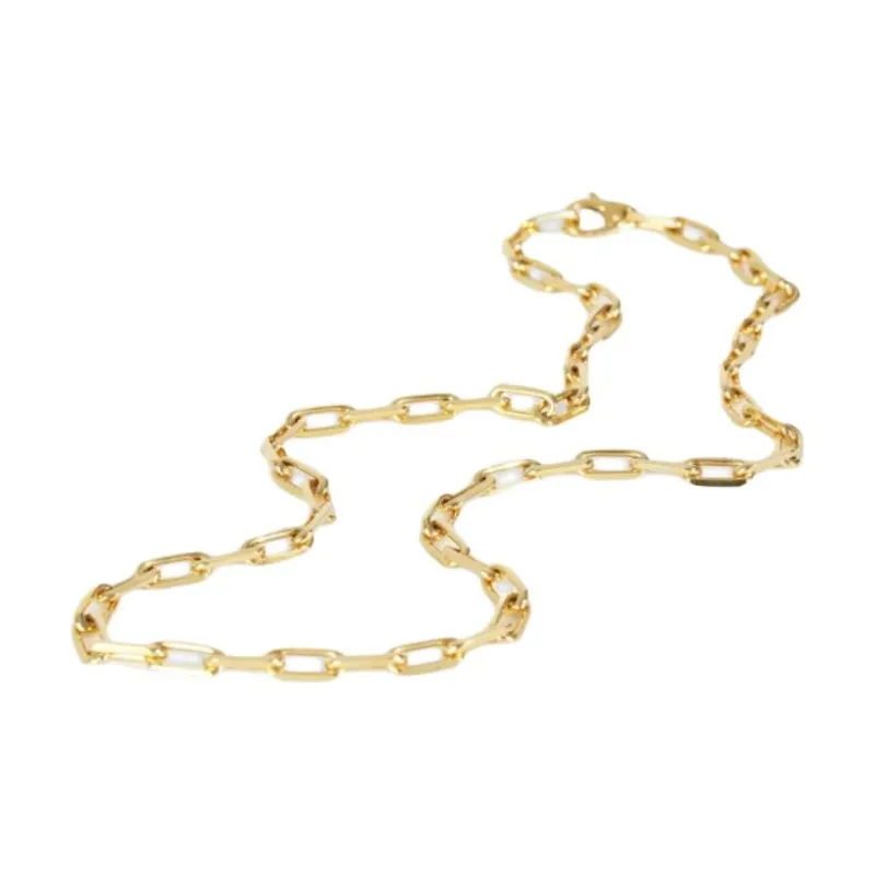 Cartier 18K Yellow Gold Santos De Cartier Chain Necklace-1