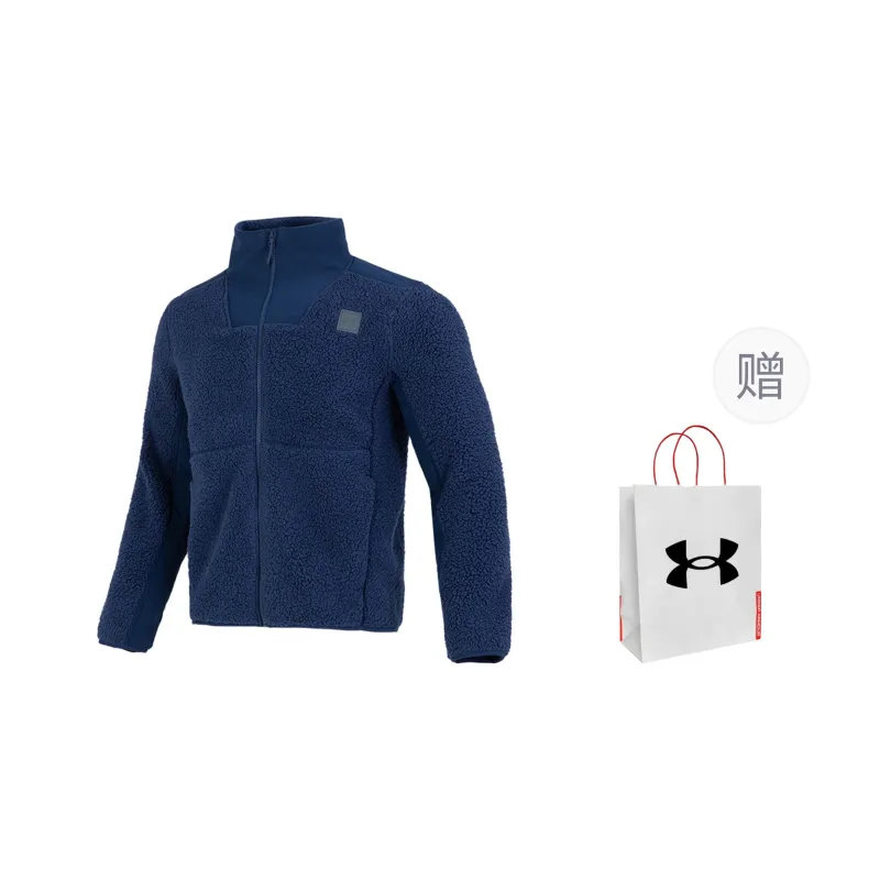 Under Armour Jackets Coats Men's Navy Shopping Bag Included-0